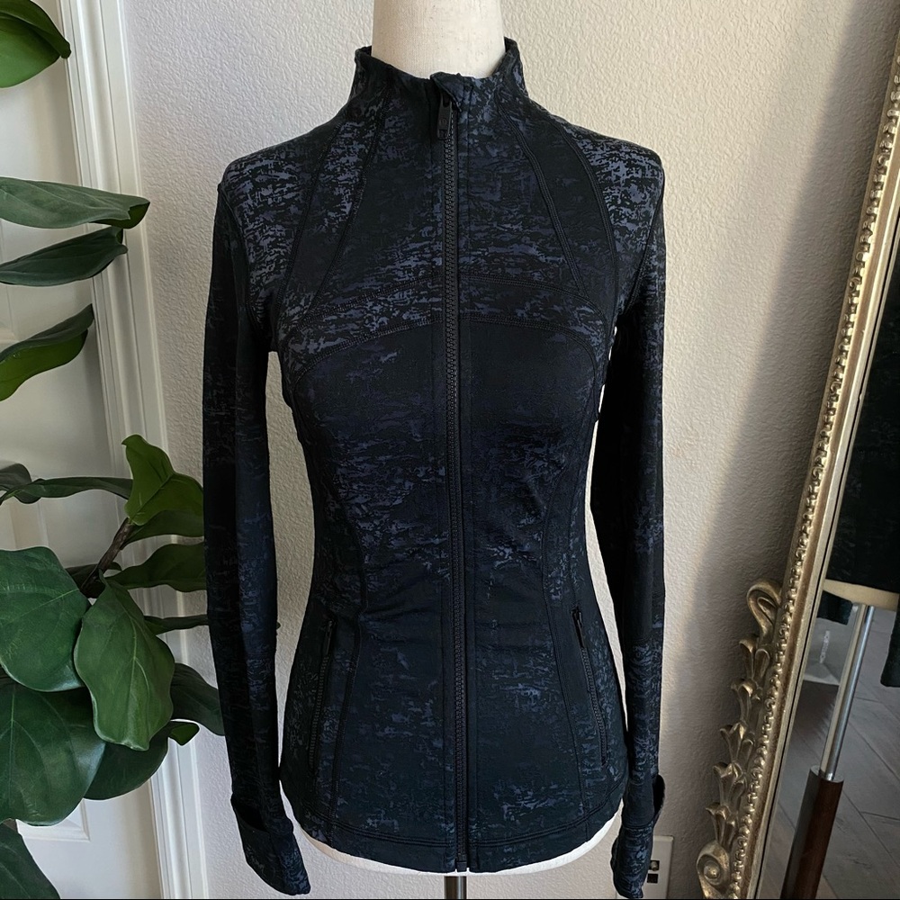 Lululemon Define Jacket Luxtreme (Black pattern)